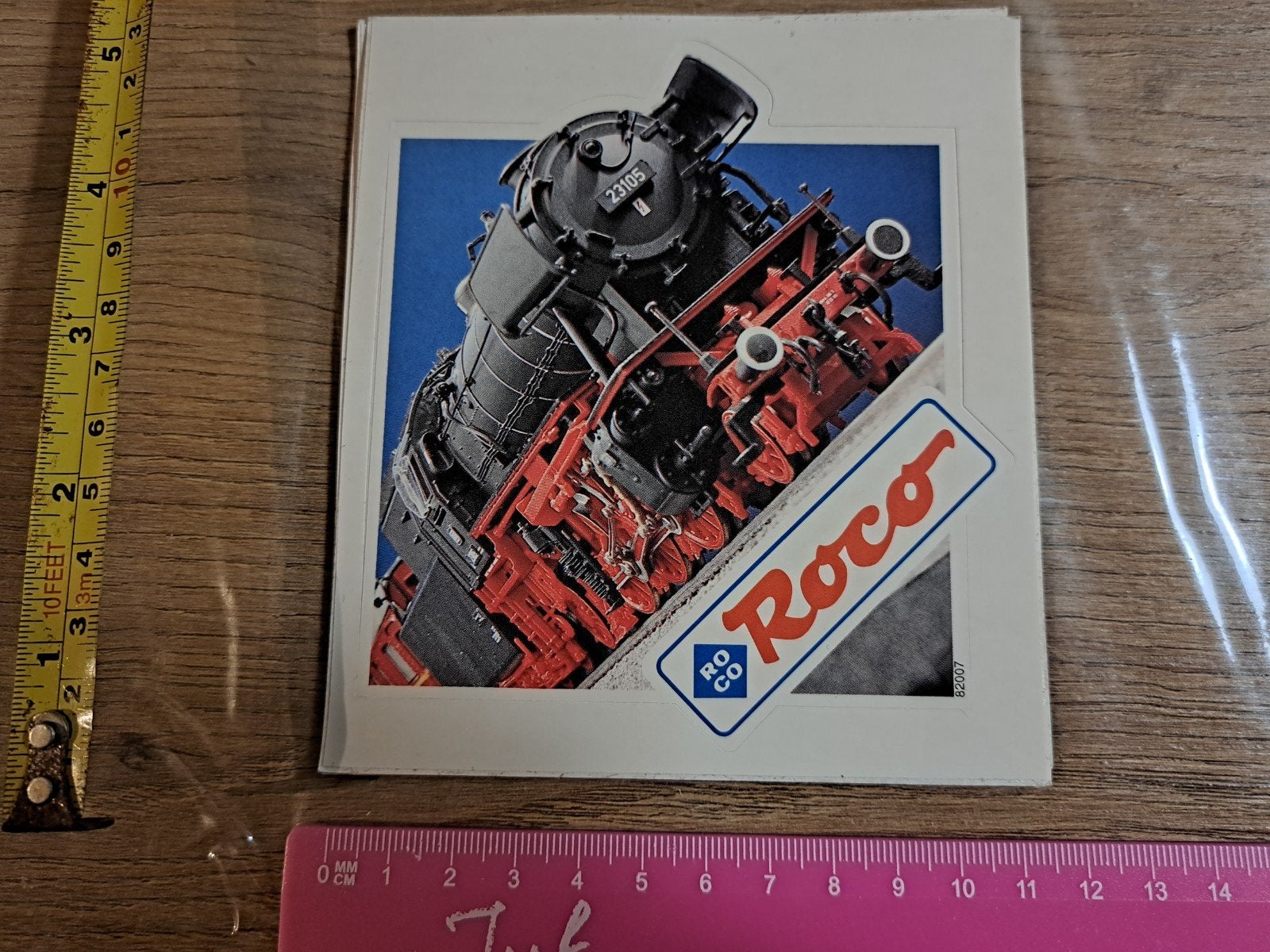 sticker ROCO stoomlocomotief 23105, Ophalen of Verzenden, Zo goed als nieuw, Bedrijf of Vereniging
