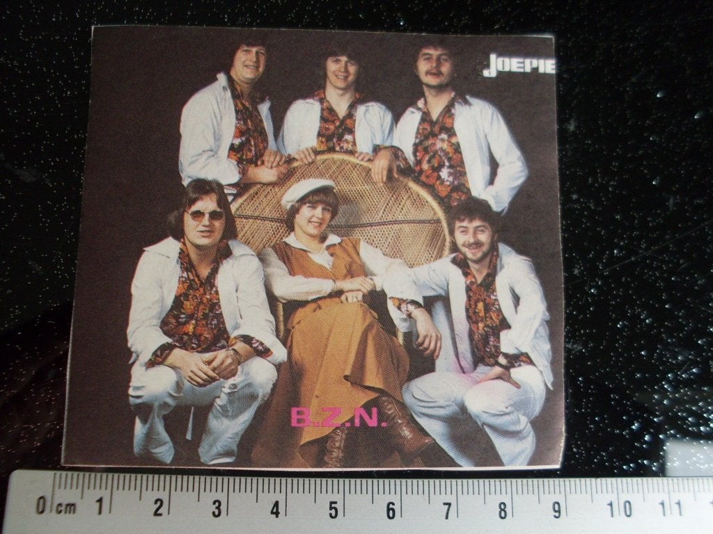 sticker bzn Joepie, Verzamelen, Verzenden, Zo goed als nieuw, Film, Tv of Omroep