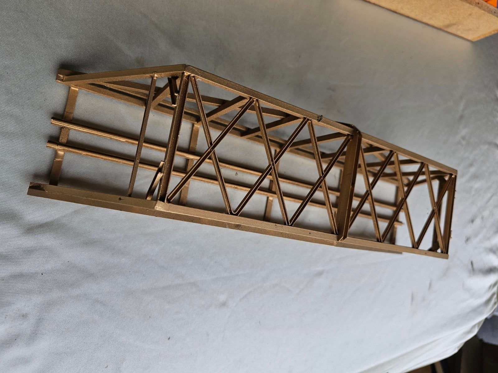 Modeltrein HO Koperen Brug - Zeer Fraai en Uniek, Hobby en Vrije tijd, Modeltreinen | H0, Ophalen of Verzenden