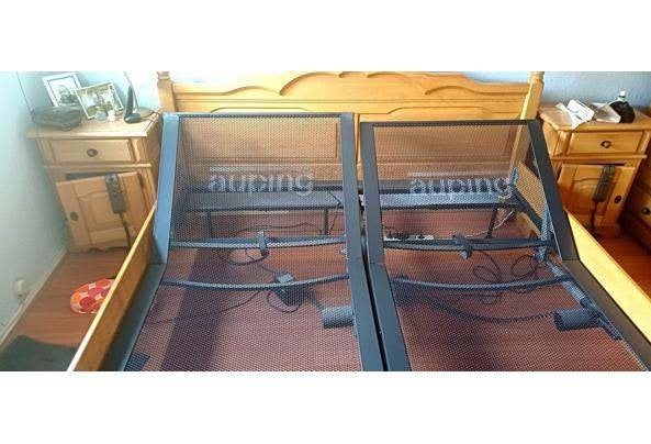 lattenbodem electrisch verstelbaar 1 persoons, Huis en Inrichting, Ophalen, 90 cm, Eenpersoons, 210 cm