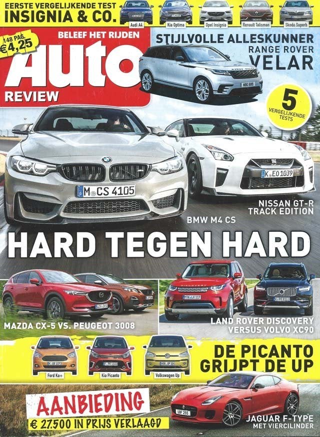 Autoreview 9 2017 : Land Rover - Range Rover Velar - Citroen, Ophalen of Verzenden, Gelezen, Algemeen