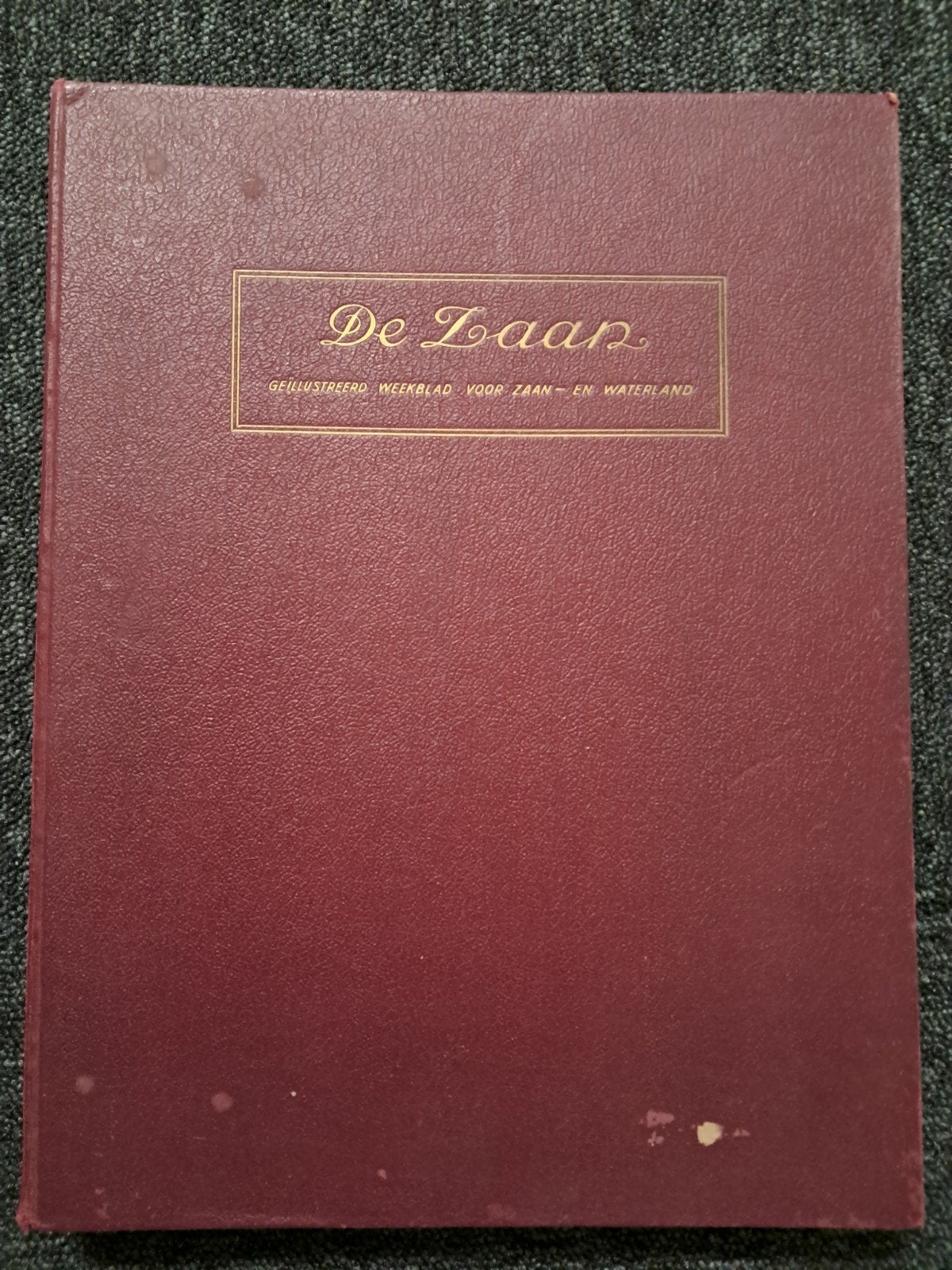 De Zaan: Geïllustreerd Weekblad (1927) - Gebonden, Boeken, Tijdschriften en Kranten, Gelezen, Overige typen, Ophalen of Verzenden