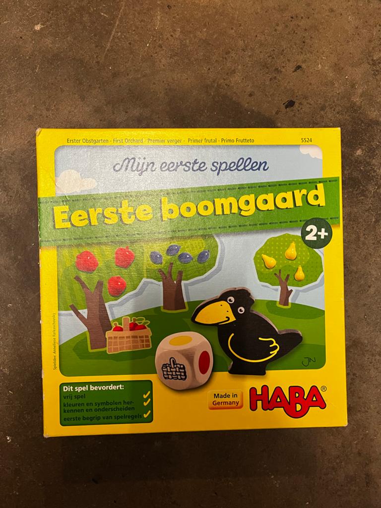 HABA Mijn Eerste Spellen: Eerste Boomgaard (2+), Ophalen of Verzenden, Gebruikt, Overige typen