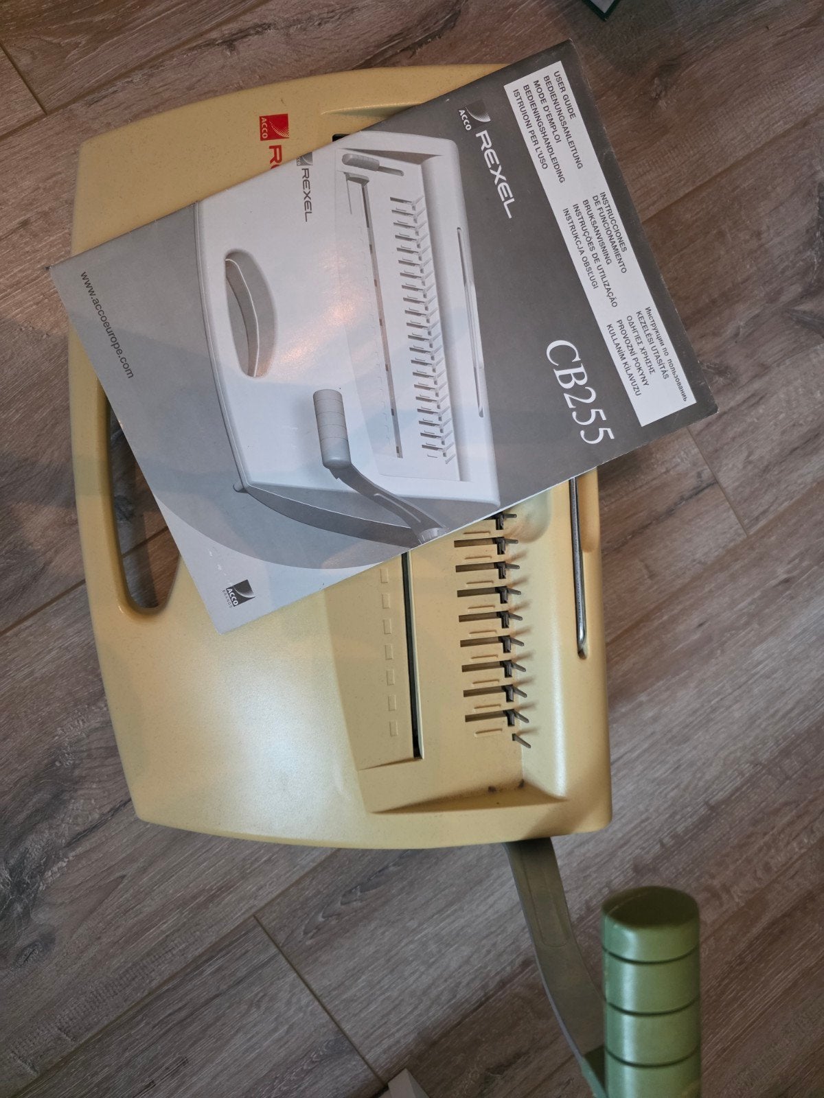 Inbindmachine, Ophalen, Gebruikt