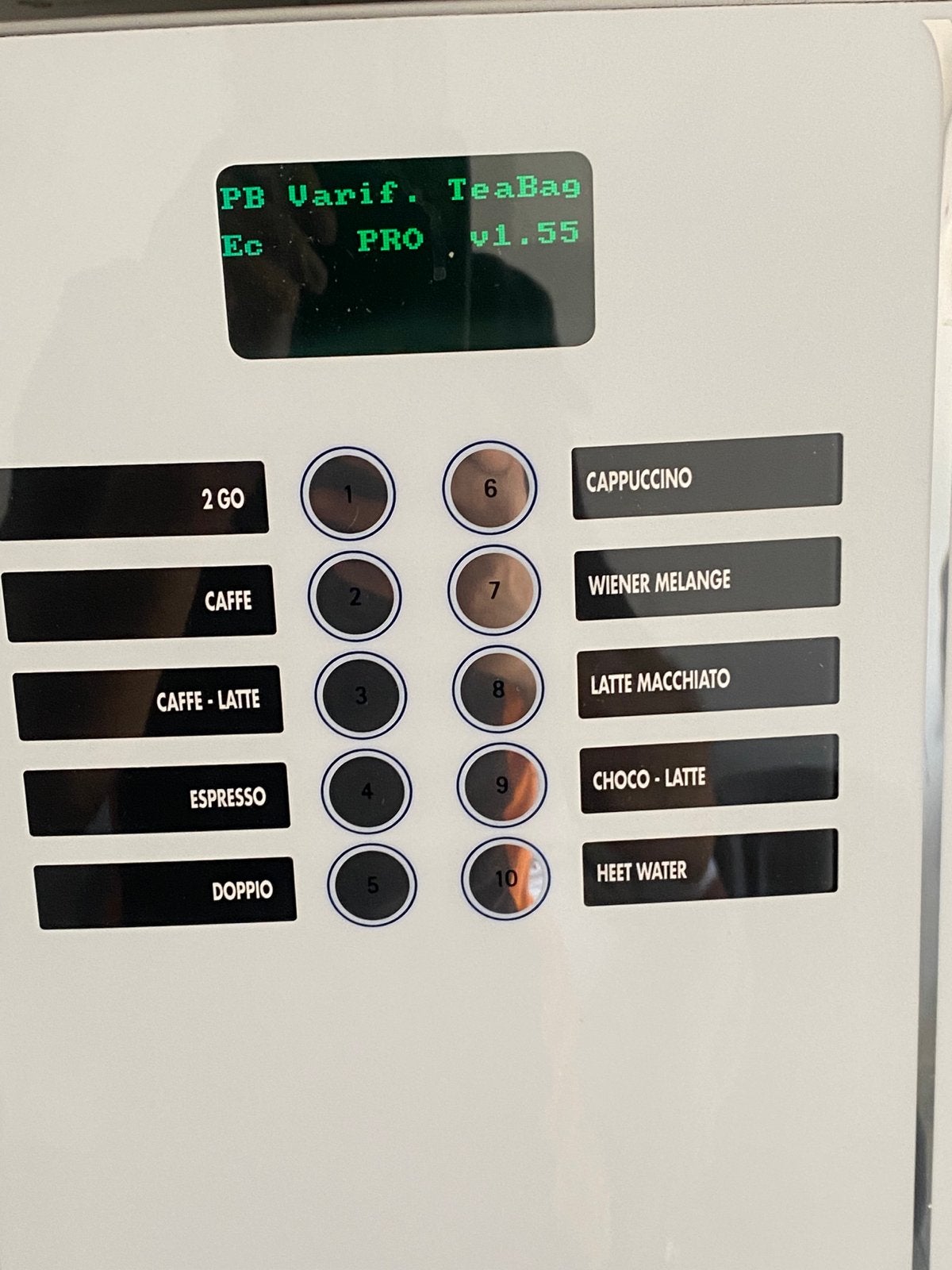 Professionele koffiemachine met diverse opties, Gebruikt, 10 kopjes of meer, Koffiemachine, Koffiebonen
