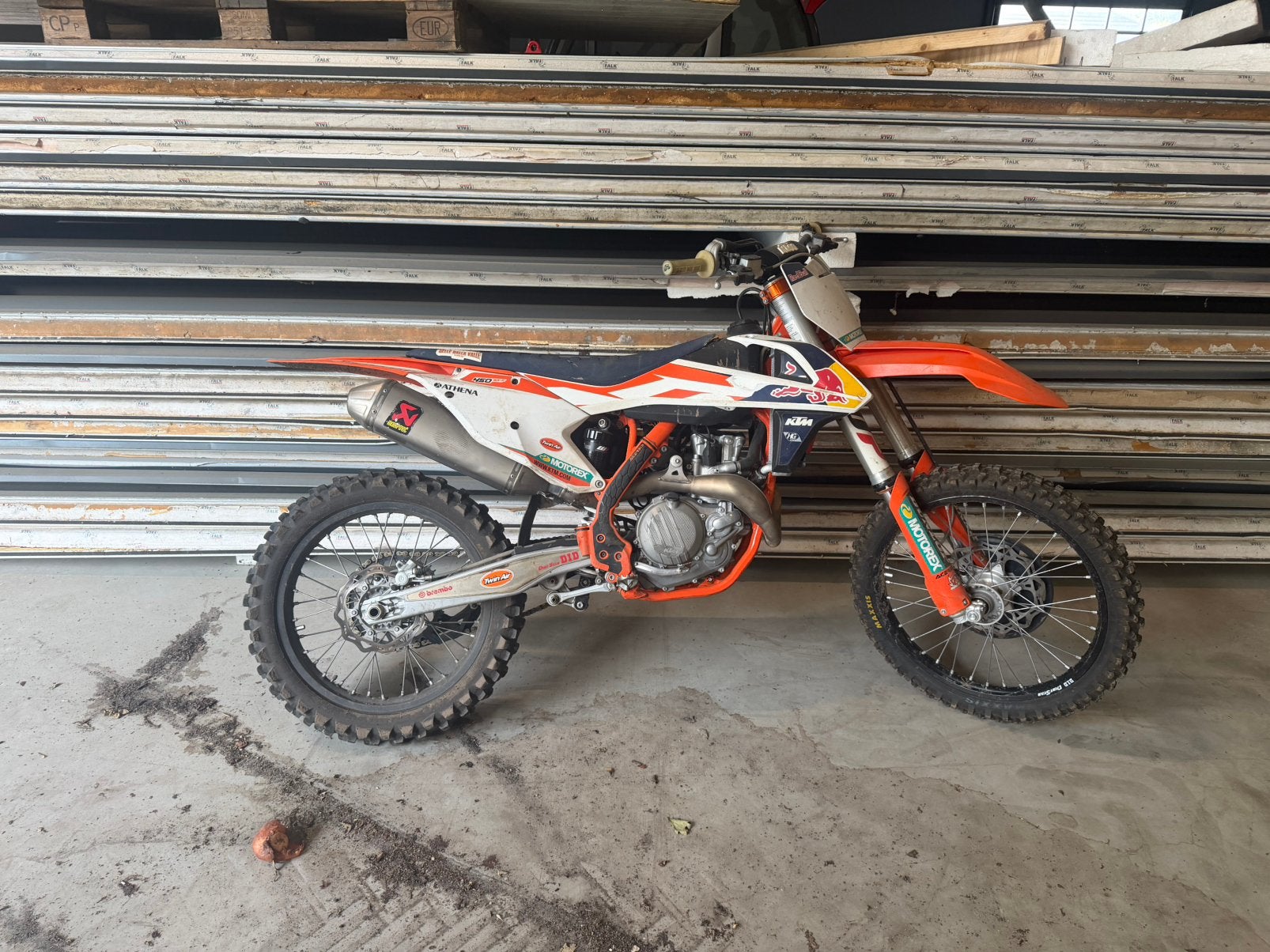 Ktm 450 sxf 2018, Fietsen en Brommers, Ophalen, Zo goed als nieuw, Overige merken
