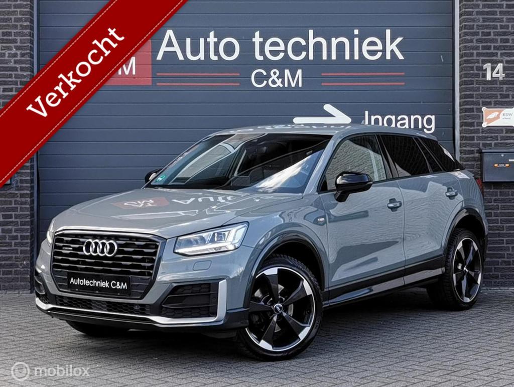 Audi Q2 2.0 TFSI QUATTRO S-LINE/190PK/S-TRONIC/SFEER/NAV/VOL, Auto's, Automaat, 1984 cc, Leder en Stof, Bedrijf