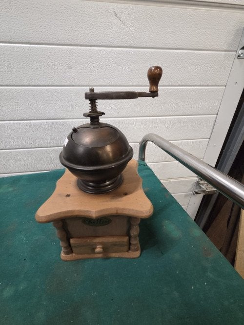koffiemolen vintage, Ophalen of Verzenden, 'T Olde Gre-j, Info@toldegrej.nl, Endepoelstraat 20f Didam
