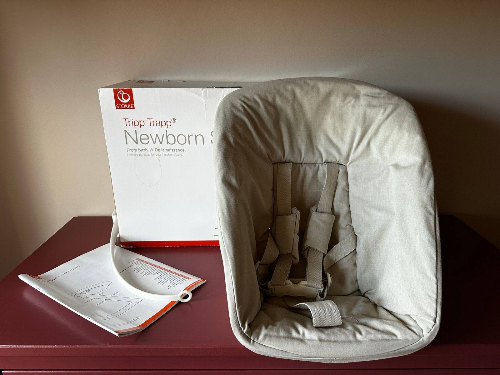 Stokke Tripp Trapp Newborn Set, Ophalen of Verzenden, Zo goed als nieuw, Overige typen, Gordel(s)