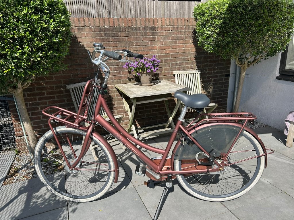 Cortina Transportfiets – oud roze - kleine opkapbeurt nodig, Ophalen, Gebruikt, Overige merken, Versnellingen