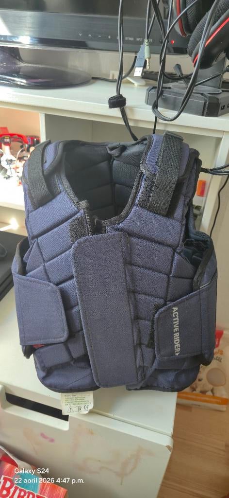 Bodyprotector maat kind S, Dieren en Toebehoren, Paarden en Pony's | Beschermers, Ophalen of Verzenden, Zo goed als nieuw