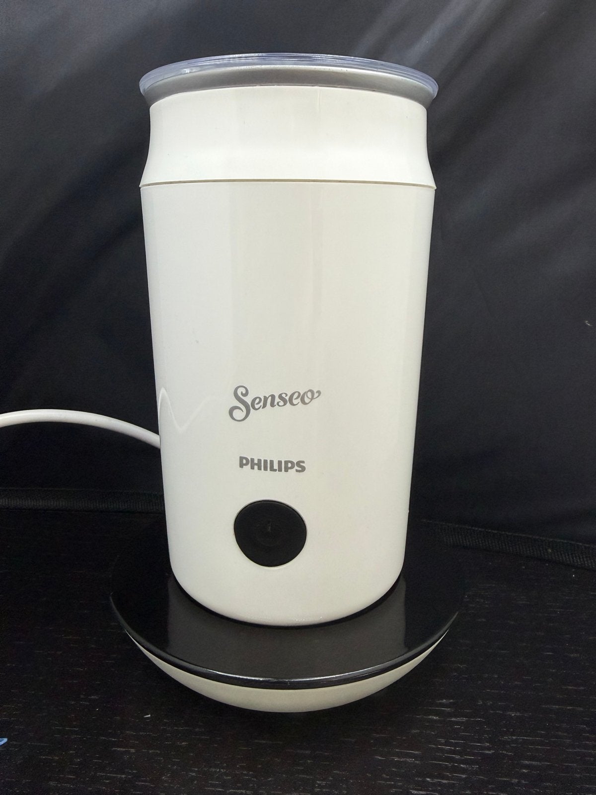 Philips Senseo Milk Twister melkopschuimer – wit, Elektrische melkopschuimer, Z, Ophalen of Verzenden, Zo goed als nieuw