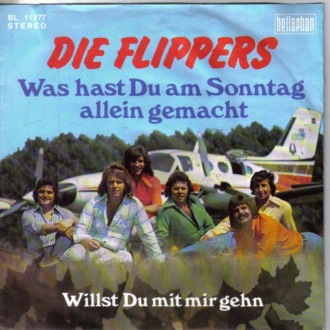 die Flippers jaren 70 Was hast Du am Sonntag allein gemacht, Cd's en Dvd's, Verzenden, Gebruikt, Overige formaten, Levenslied of Smartlap