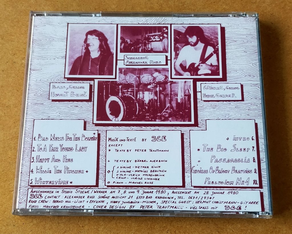 Ice - Opus 1 CD 1980/1998, Ophalen of Verzenden, Gebruikt, Progressive Rock