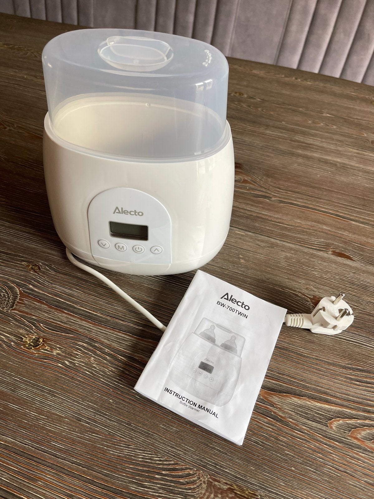 Alecto Flessenwarmer en Sterilisator, Kinderen en Baby's, Babyvoeding en Toebehoren, Flessen- of potjesverwarmer, Alecto, Stoomfunctie
