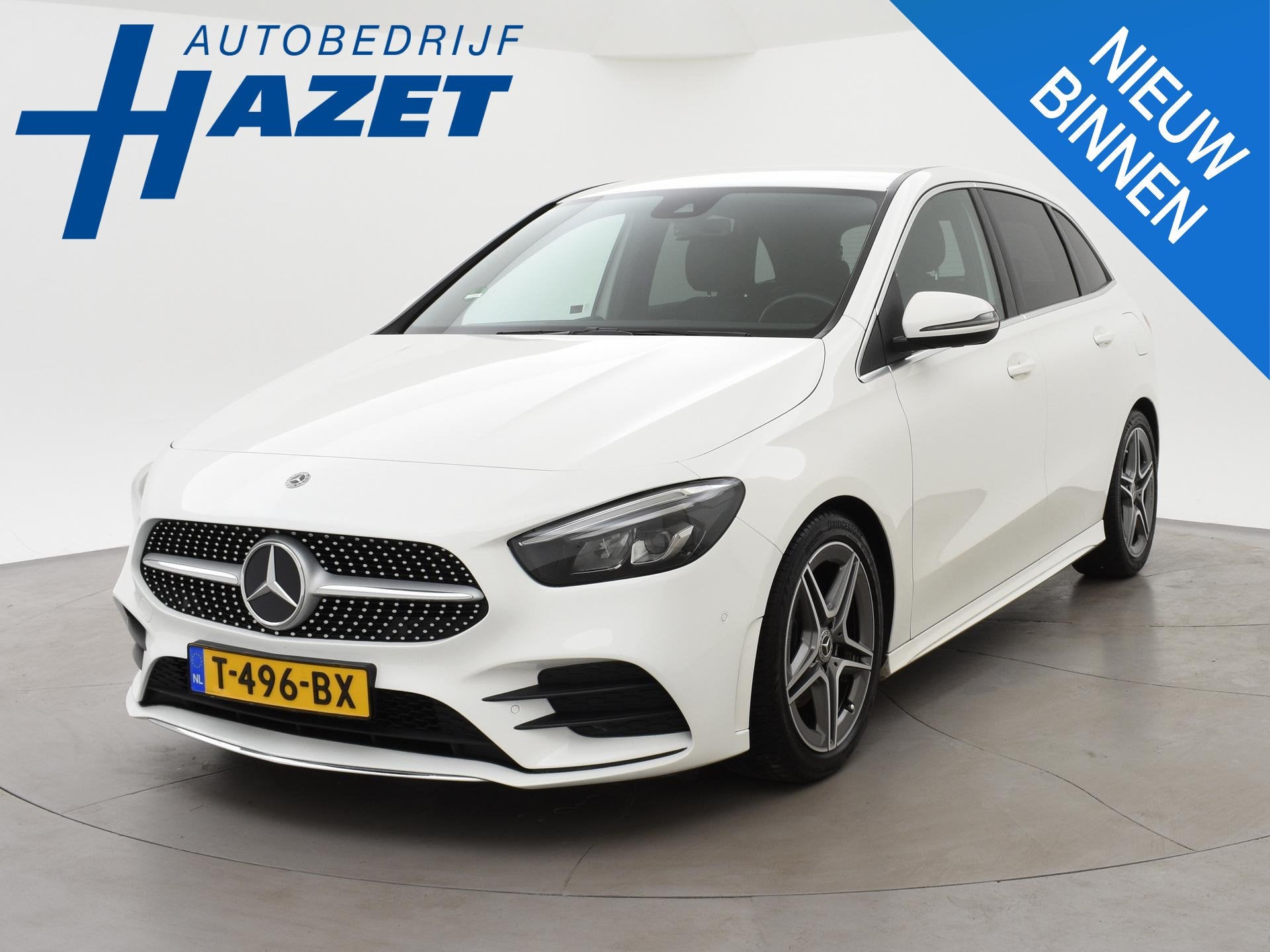 Mercedes-Benz B-klasse 200 163 PK AUT. AMG SPORT + SFEERVERL, Auto's, Mercedes-Benz, Stof, Gebruikt, 4 cilinders, Bedrijf