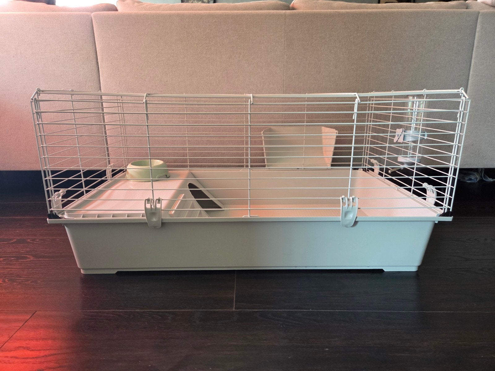 Ferplast Konijnenkooi 95x57x46, Dieren en Toebehoren, Kooi, Gebruikt, Konijn, 75 tot 110 cm
