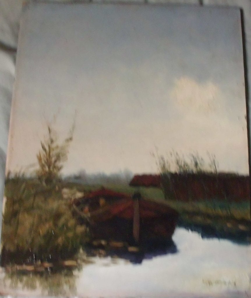 Willen Wintens 1884 - 1996 ., Antiek en Kunst, Doek, Impressionistisch, Ophalen of Verzenden, Gesigneerd