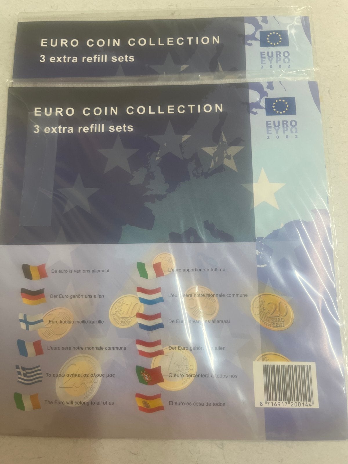 Euro Munten Houders 2002, Ophalen of Verzenden, Overige landen, Overige waardes