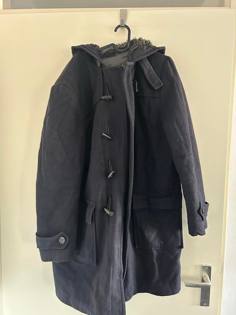 Donkerblauwe jas van JC Rags, Verzenden, Gedragen, Maat 52/54 (L), Blauw