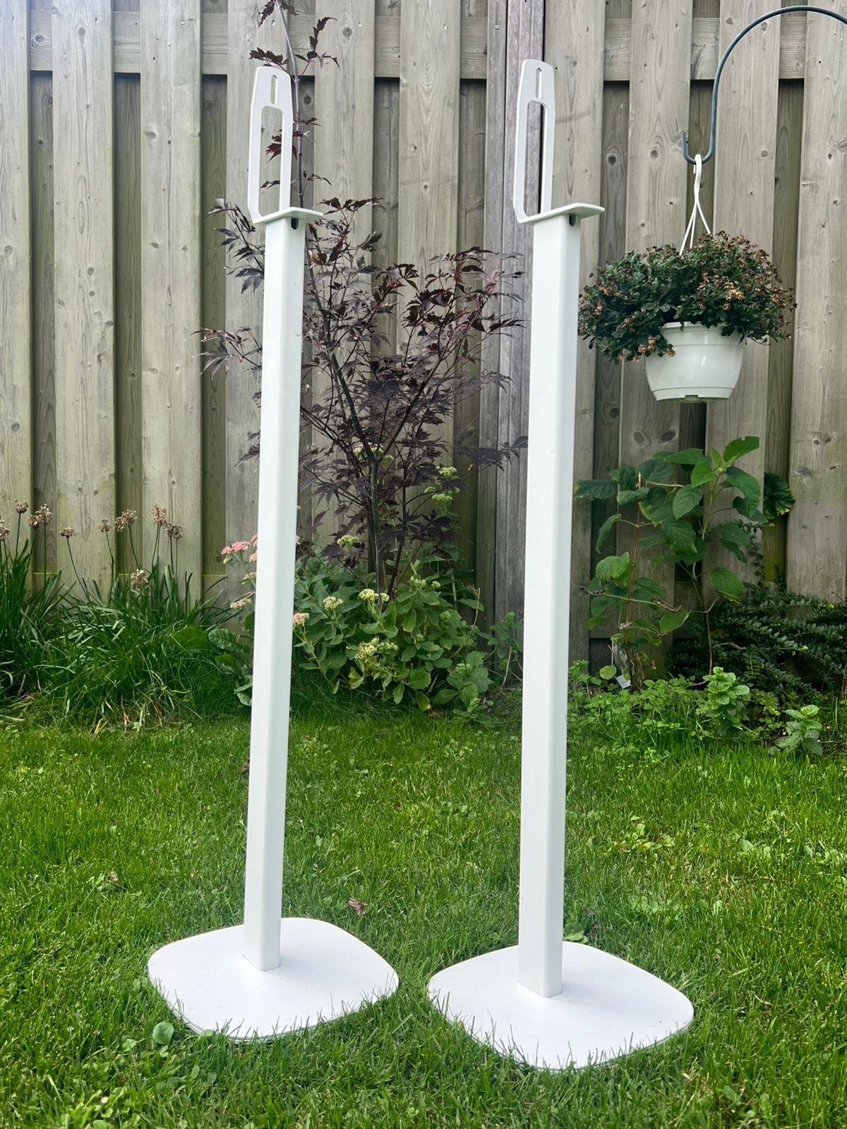 Luidsprekerstandaards 76cm Lyngdorf, Ophalen, Zo goed als nieuw, Minder dan 60 watt, Overige merken