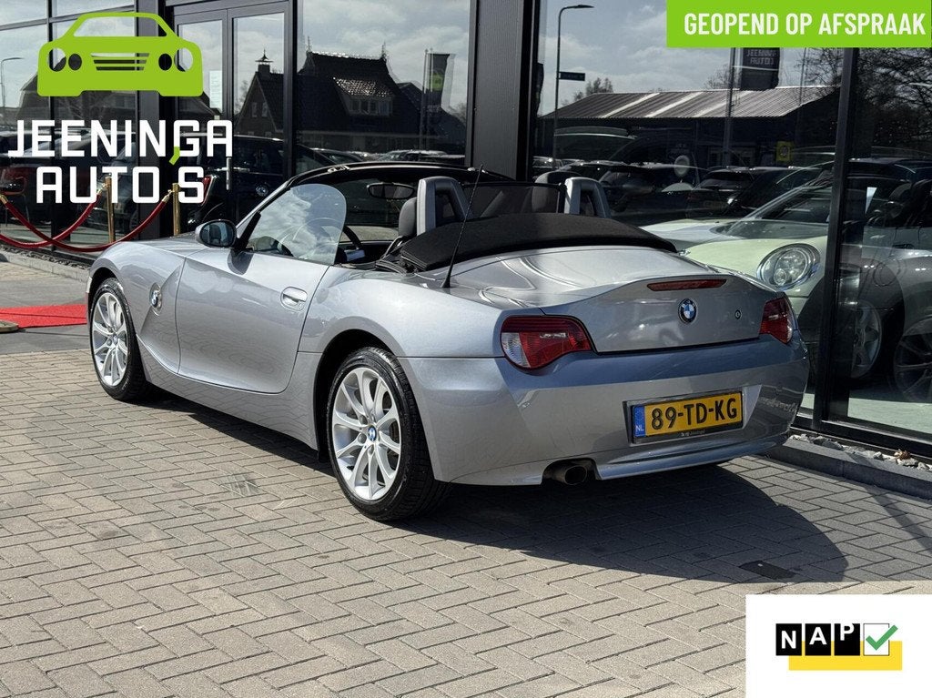 BMW Z4 Roadster 2.0i |N.A.P.|gedocumenteerd!, Auto's, BMW, 13 km/l, Zwart, 4 cilinders, Open dak