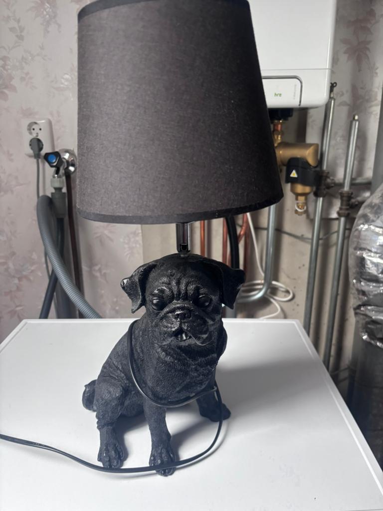 Bulldog tafellamp, Huis en Inrichting, Lampen | Tafellampen, Ophalen, Zo goed als nieuw, Minder dan 50 cm