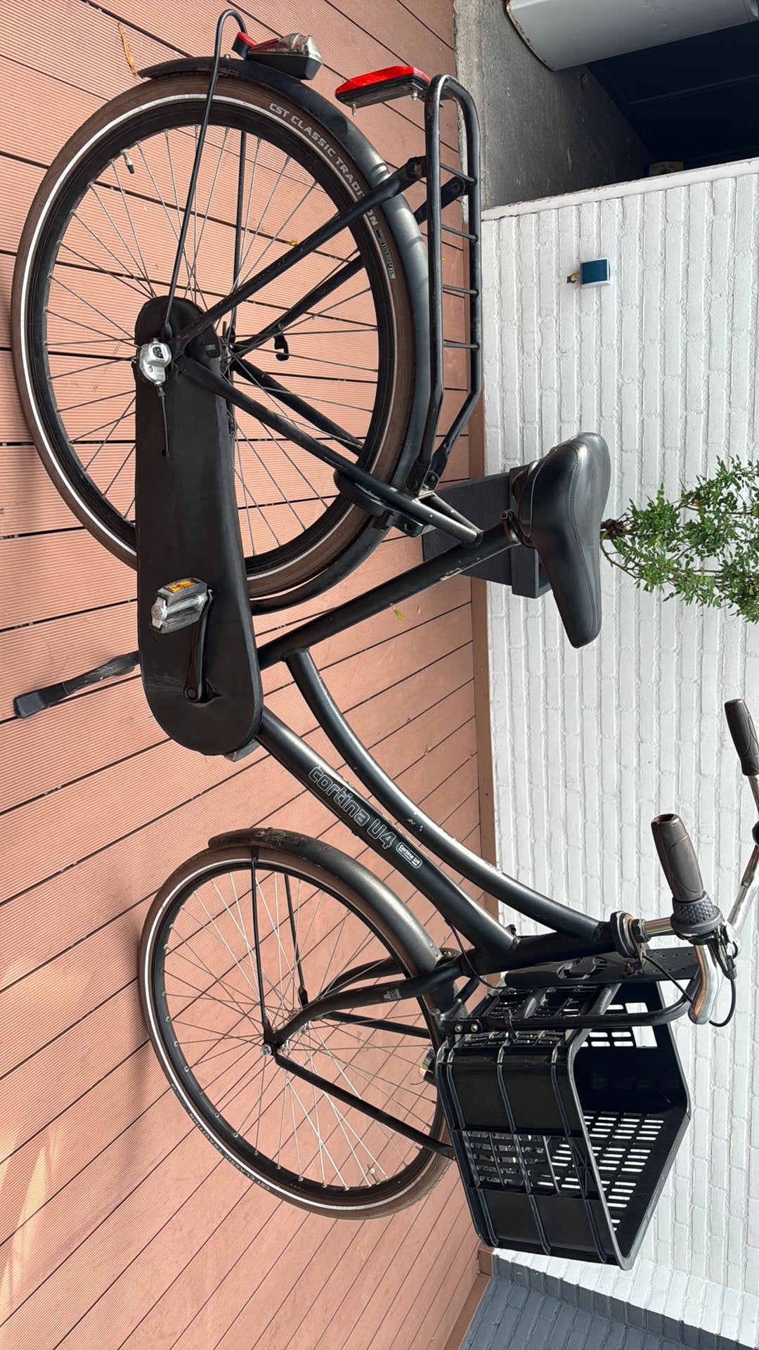 cortina transportfiets 28inch, Fietsen en Brommers, Ophalen, Terugtraprem, Gebruikt, Versnellingen