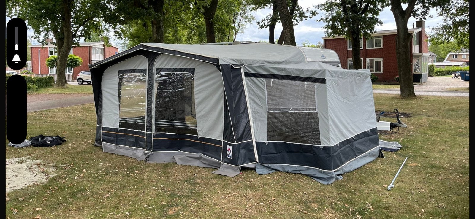 Erker uitbouw dorema slaapcabine binnentent, Caravans en Kamperen, Ophalen, Zo goed als nieuw