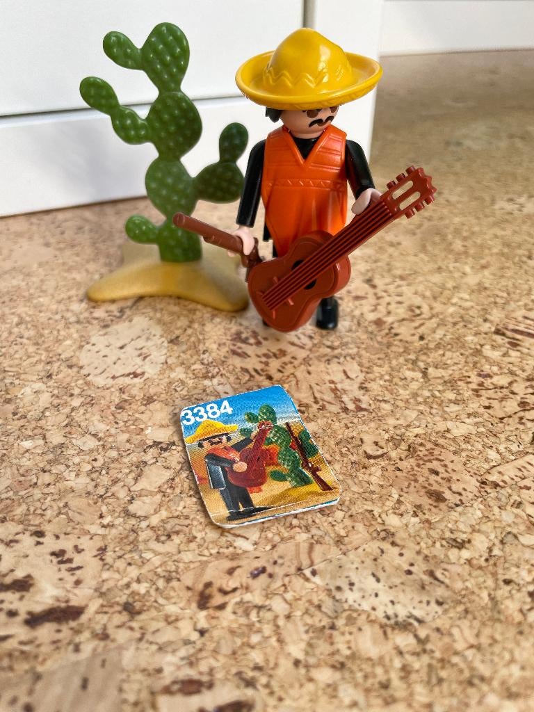 Playmobil Mexicaan met cactus 3384, Ophalen of Verzenden, Gebruikt, Complete set