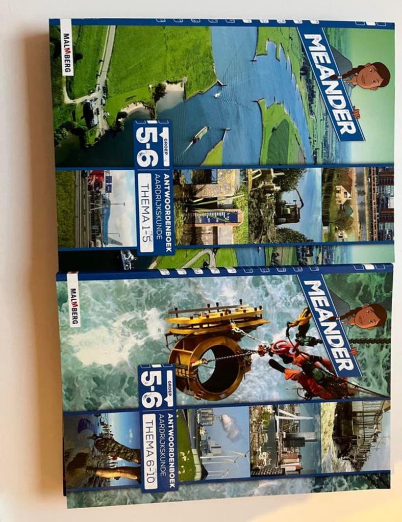 Naut, Meander, Brandaan antwoordboeken groep 5 t/m 8, Boeken, Schoolboeken, Ophalen of Verzenden, Zo goed als nieuw, Overige niveaus
