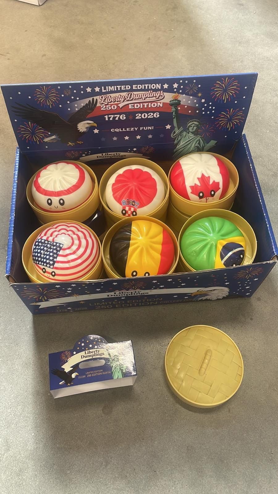 WK dumpling squishy, Ophalen of Verzenden, Zo goed als nieuw