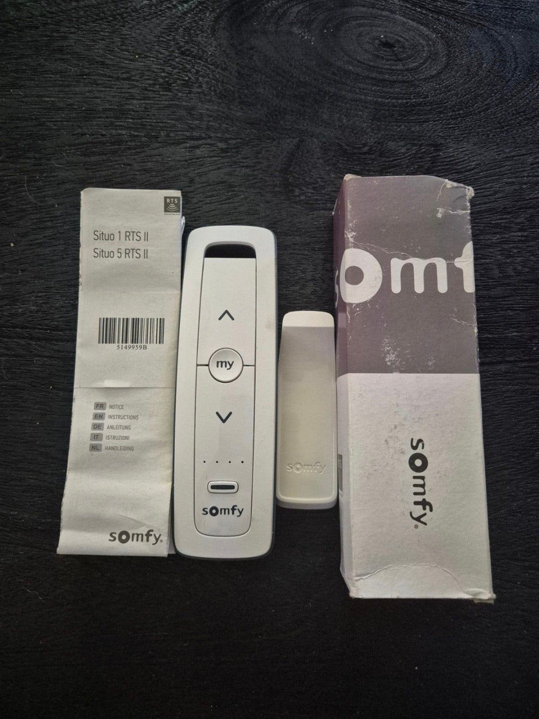 Somfy situo 5 RTS pure II NE handzender, Ophalen of Verzenden, Nieuw
