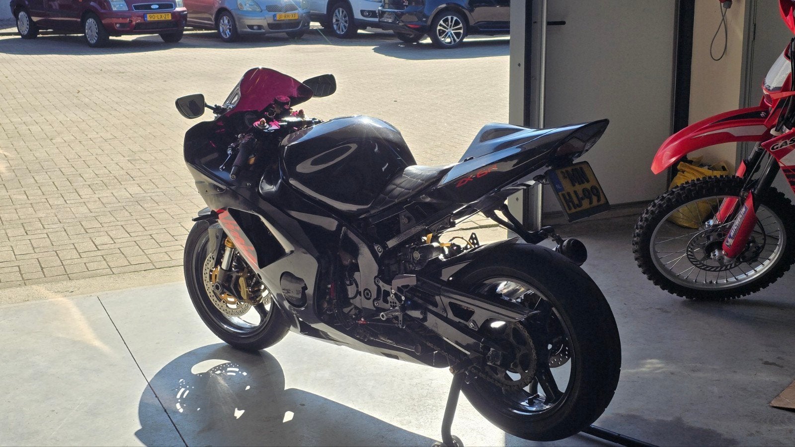 Kawasaki Ninja ZX-6R 636, Sportuitlaat, 636 cc, 4 cilinders, Motorrijbewijs A