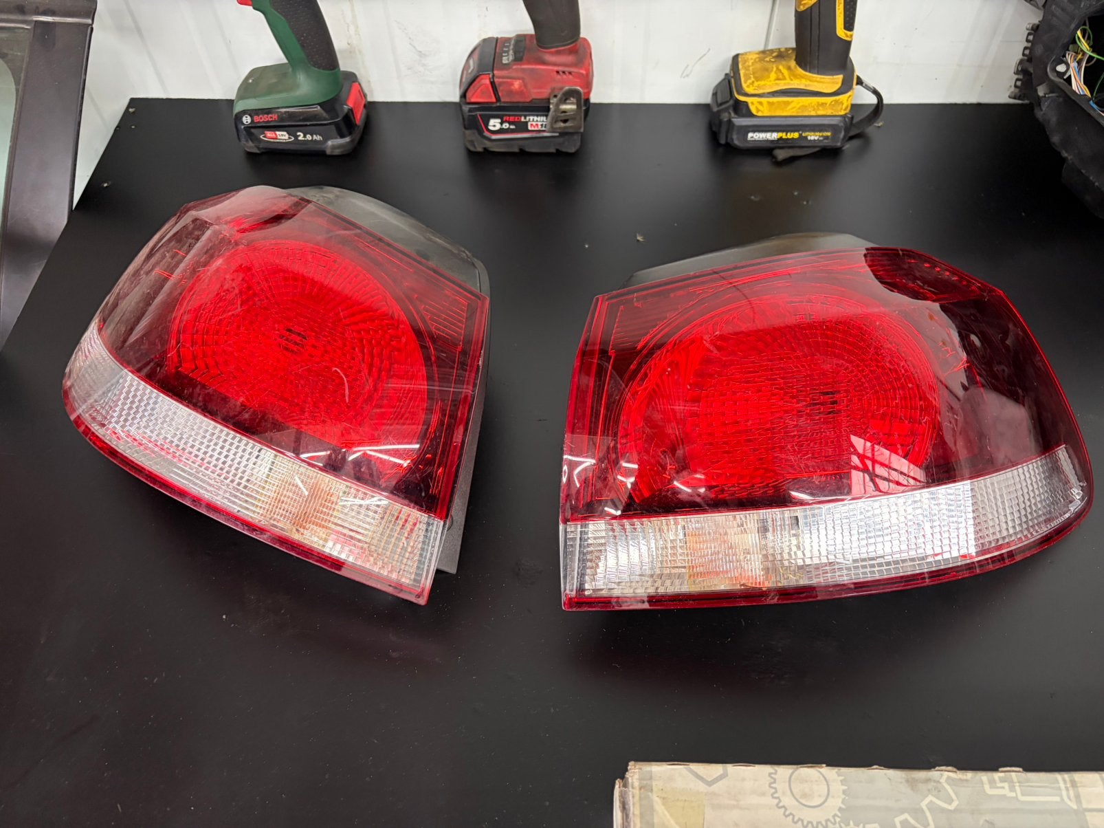 Golf 6 achterlampen set, Ophalen