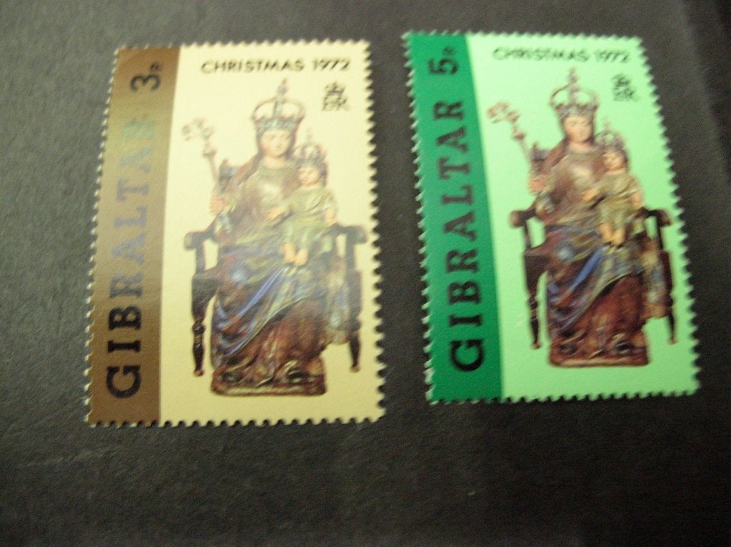 Cept/Verenigd Europa Gibraltar 1972 meeloper, Ophalen of Verzenden, Overige landen, Postfris