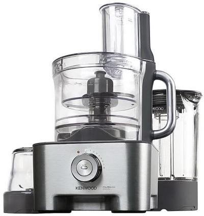 Kenwood FP972 Multipro Excel Keukenmachine - Krachtig en Vee, Ophalen, Nieuw, 3 snelheden of meer, 2 tot 3 liter