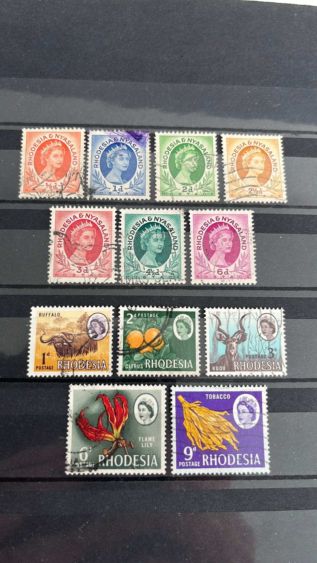 Rhodesia B, Postzegels en Munten, Ophalen of Verzenden, Buitenland