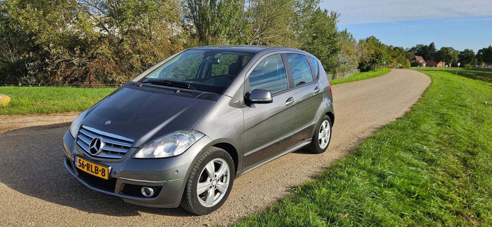 Mercedes-Benz A-Klasse 1.5 A160 5DRS AUT 2011 Grijs, Auto's, 1498 cc, Particulier, 1000 kg, Zilver of Grijs