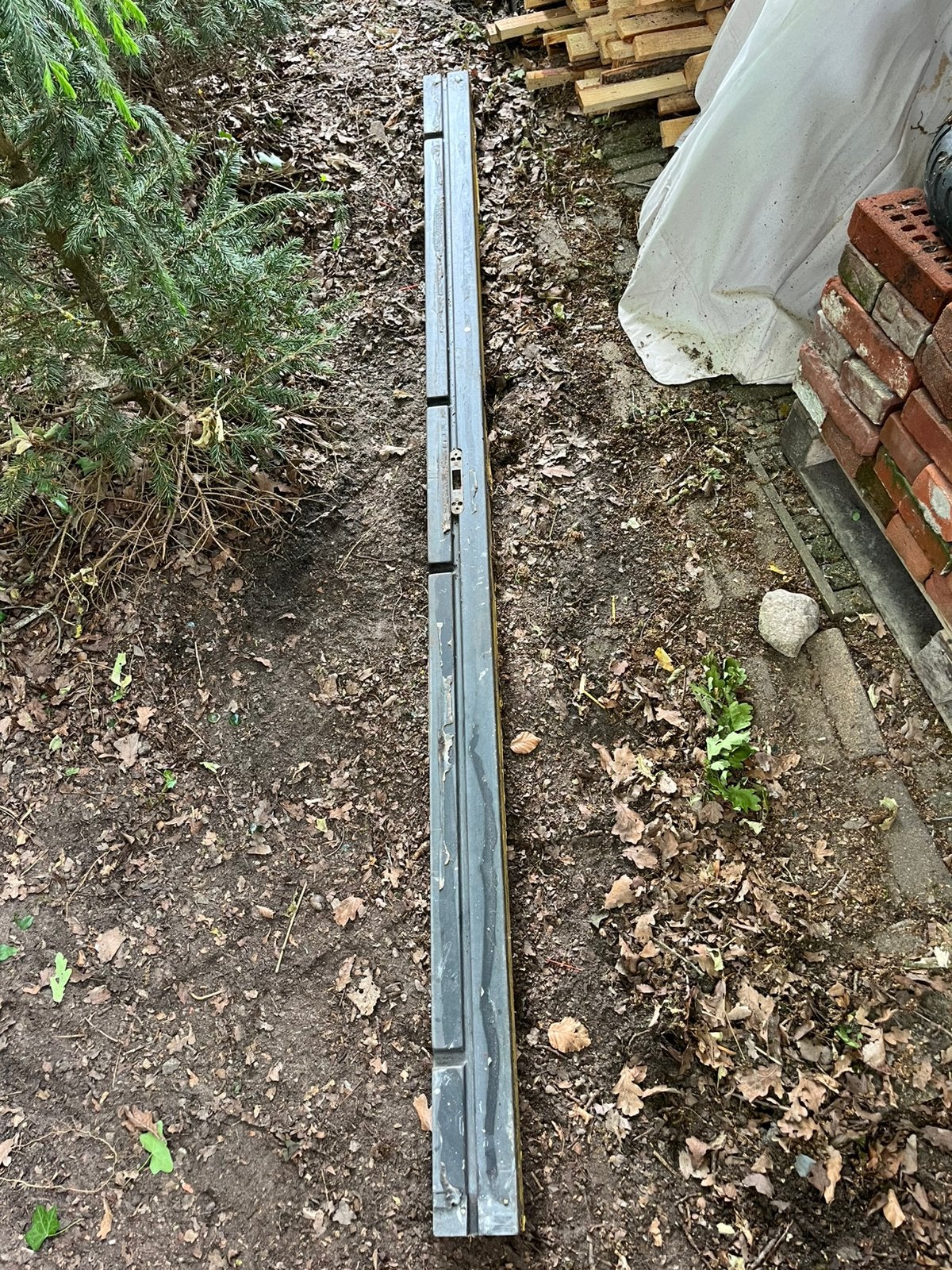 Zwarte kunststof drempel, Doe-het-zelf en Verbouw, Hout en Planken, Ophalen, Gebruikt, 25 tot 50 mm, Overige typen
