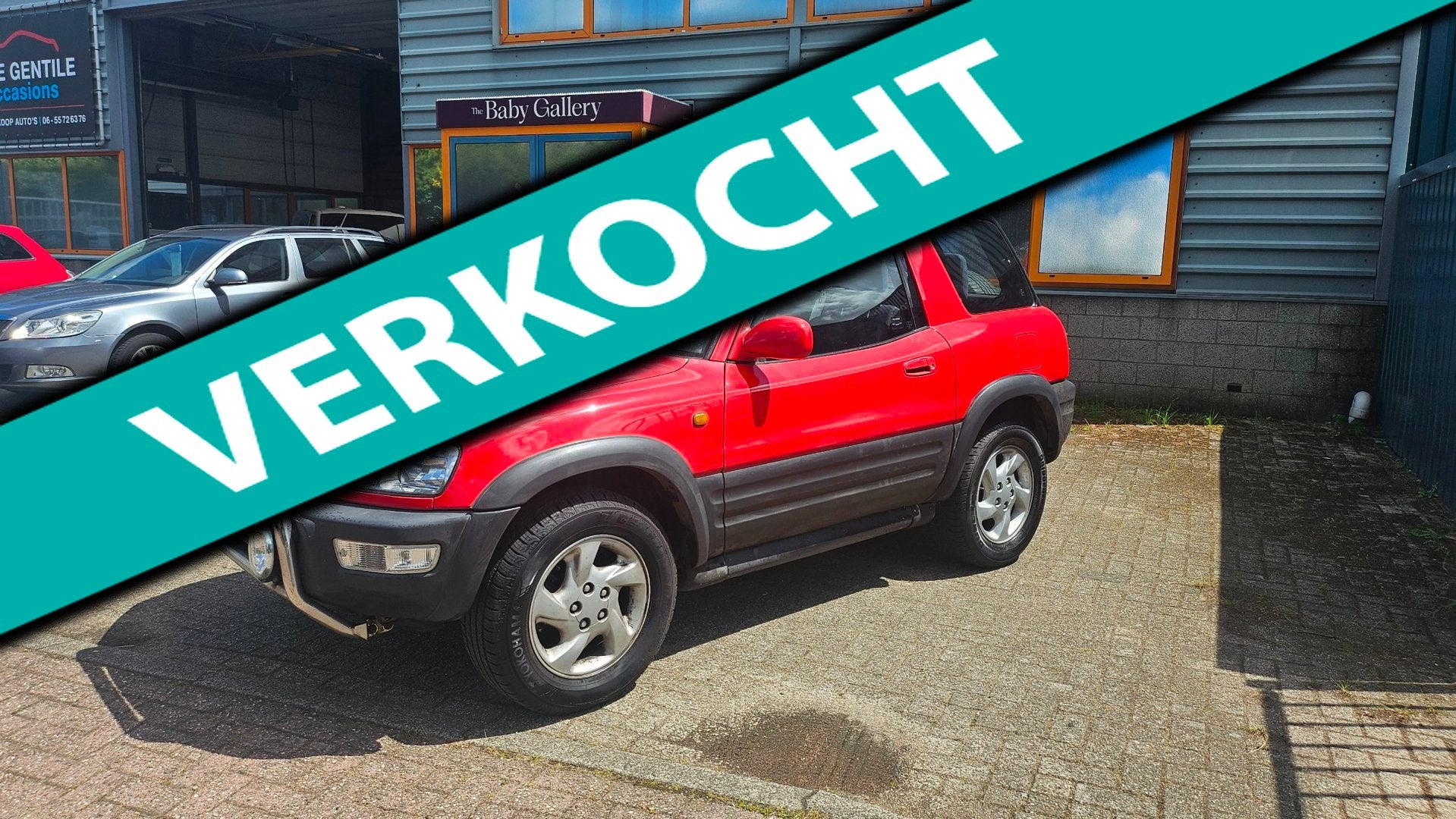 Toyota FunCruiser RAV4 2.0i Hardtop AUTOMAAT 4X4 Eerste Eige, Auto's, 1998 cc, Stof, Gebruikt, 4 cilinders