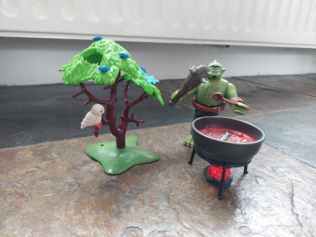 Playmobil Reuzentrol met Ruby, 9409, Gebruikt, Losse onderdelen, Ophalen of Verzenden, Figuren