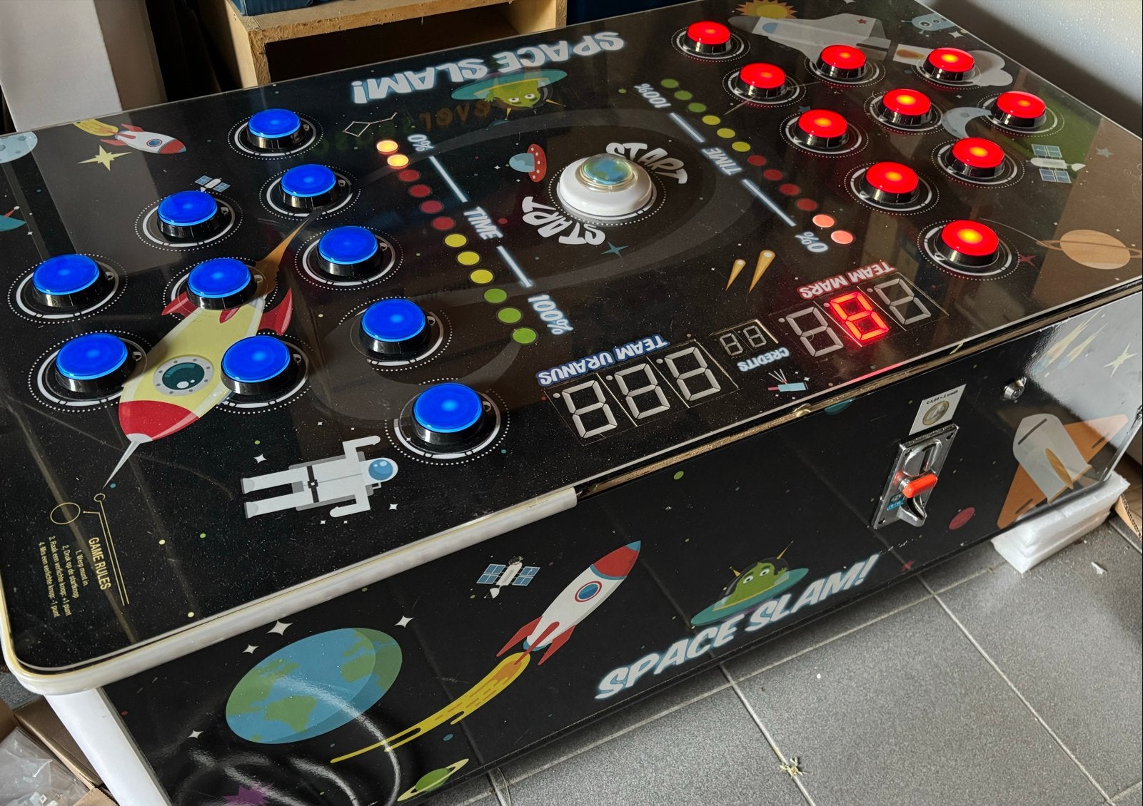 Space Slam! Arcade Game - Gebruikt, Ophalen, Overige merken, Gebruikt
