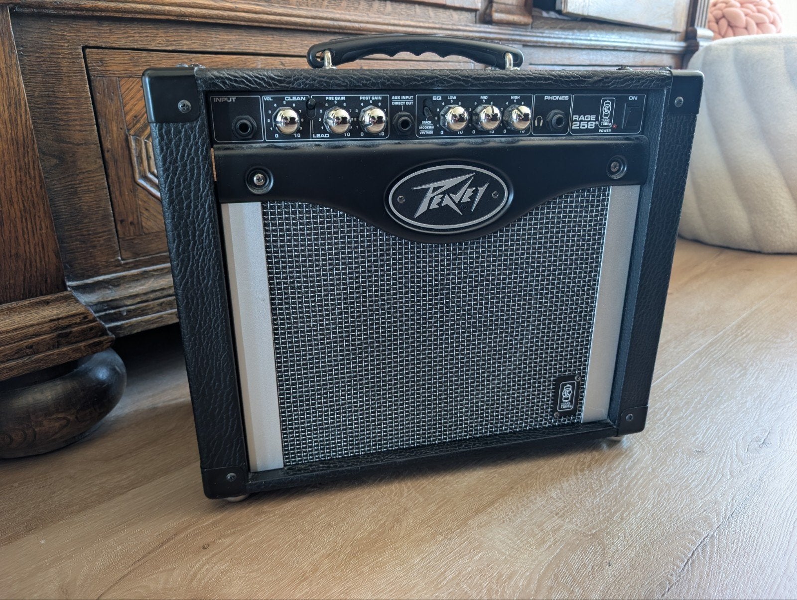 Peavey Rage 258 gitaarversterker - 25 watt, Muziek en Instrumenten, Versterkers | Bas en Gitaar, Ophalen, Gebruikt, Gitaar, Minder dan 50 watt