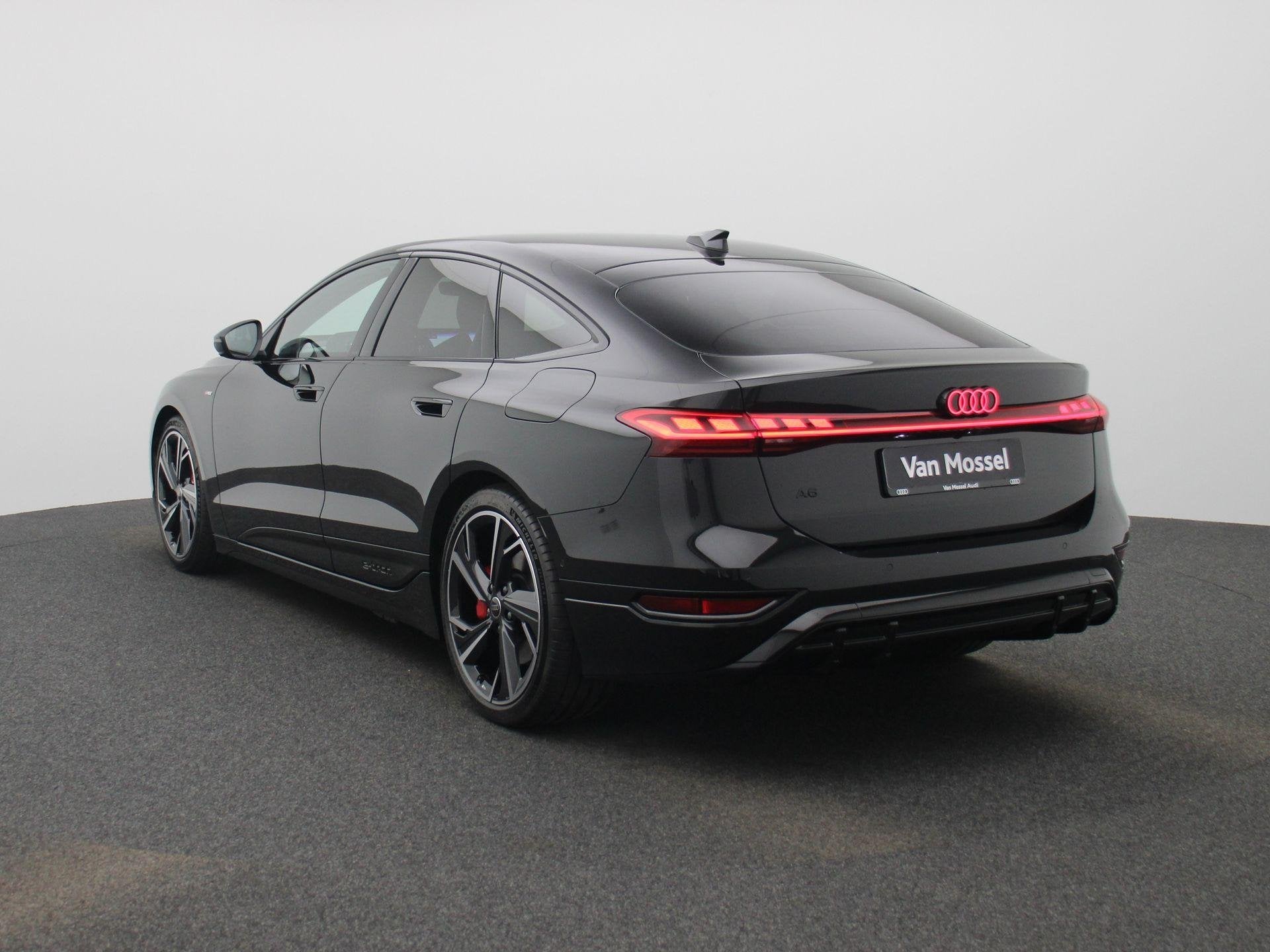 Audi A6 Sportback e-tron S edition performance 100 kWh 367 P, Auto's, Automaat, Achterwielaandrijving, 756 km, Zwart