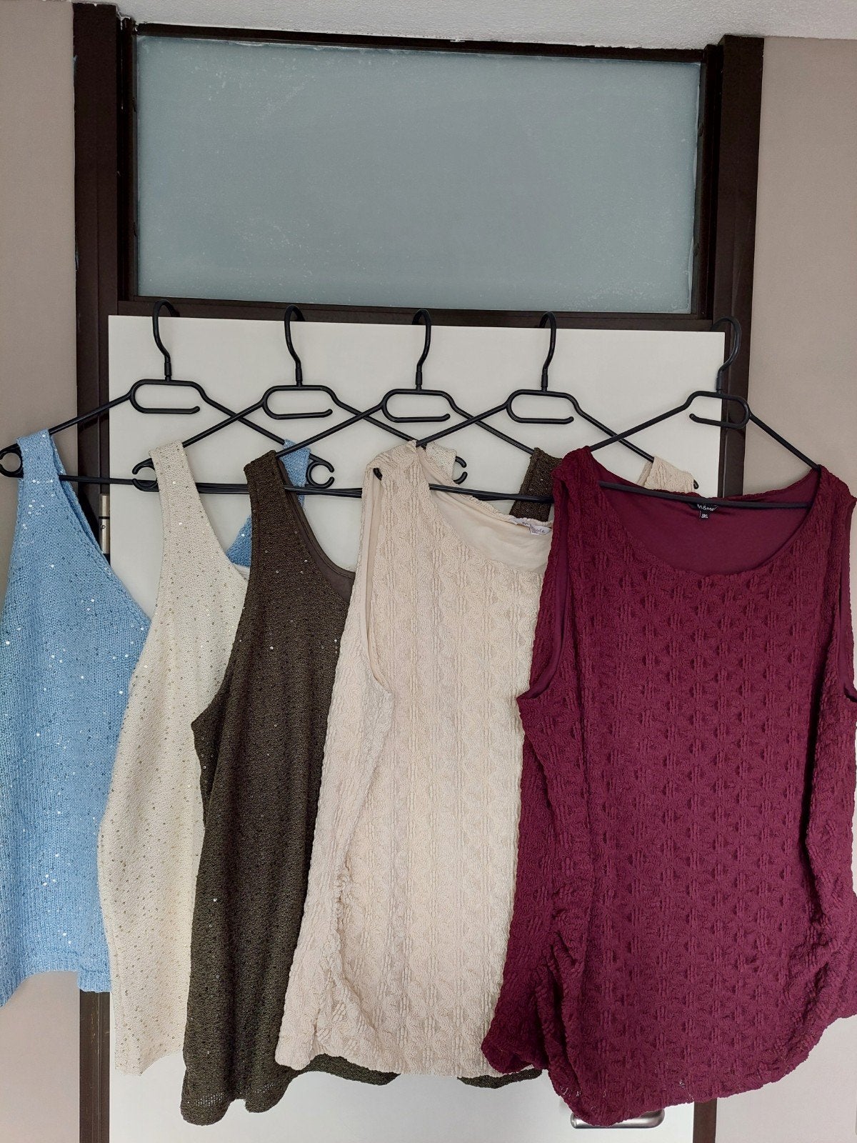 Pakket 5 Dames Tops Maat 52-54 en 2 gratis truien zizzi, izg, Meerkleurig, Gedragen, Shirt of Top, Ophalen of Verzenden