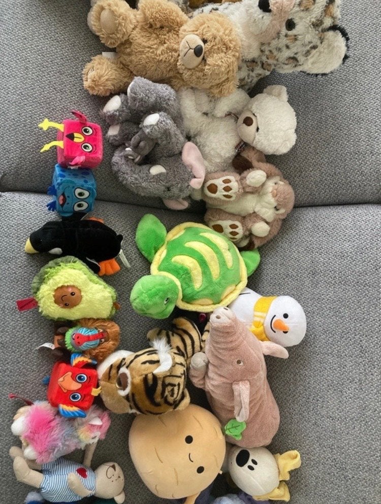 Grote collectie knuffels - Doe een leuk bod!, Ophalen, Gebruikt, Overige typen, Middelgroot (20 tot 80 cm)