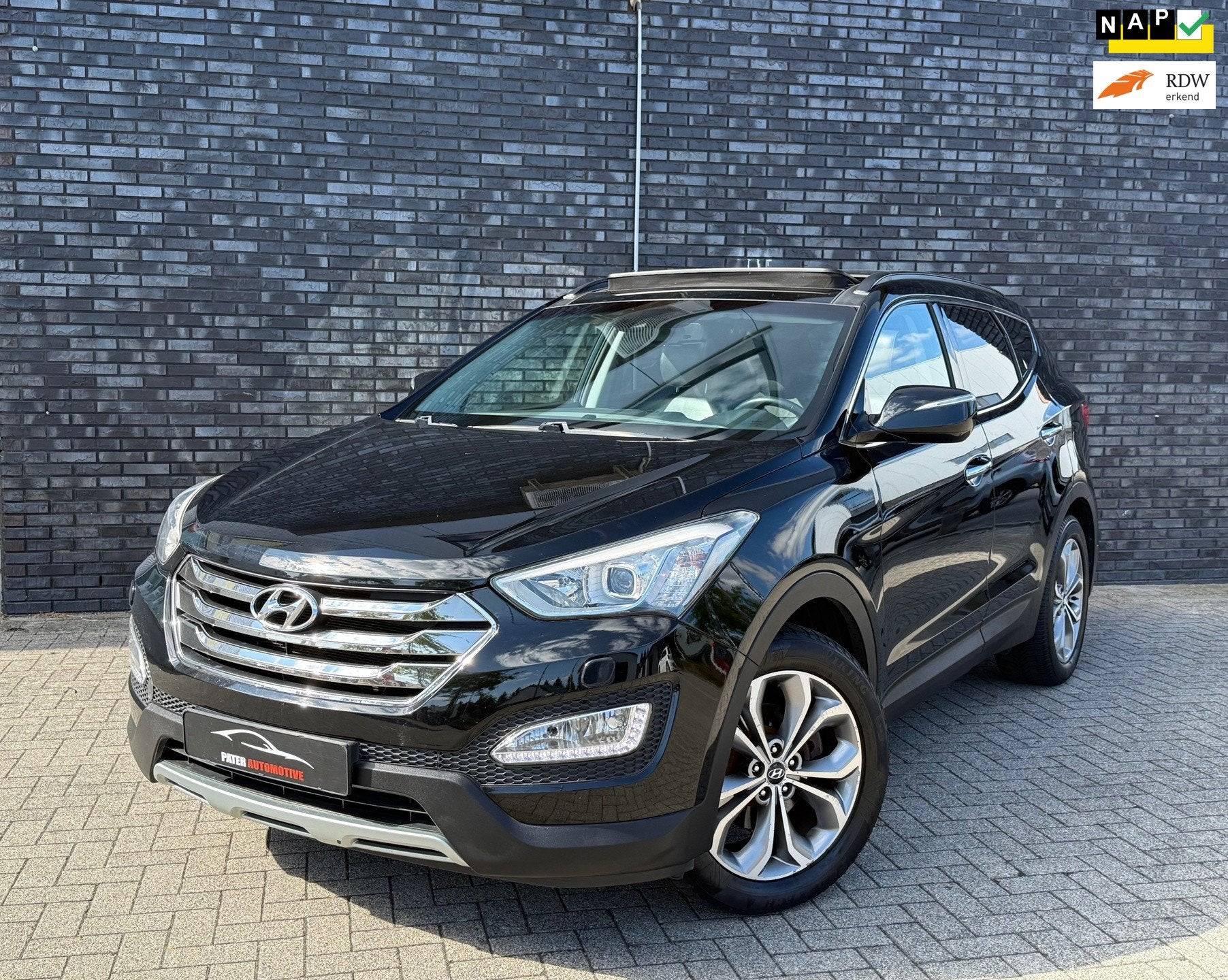 Hyundai Santa Fe 2.4i GDI 4WD i-Catcher 7p Aut|Panorama|Full, Auto's, Automaat, Euro 5, Santa Fe, Gebruikt