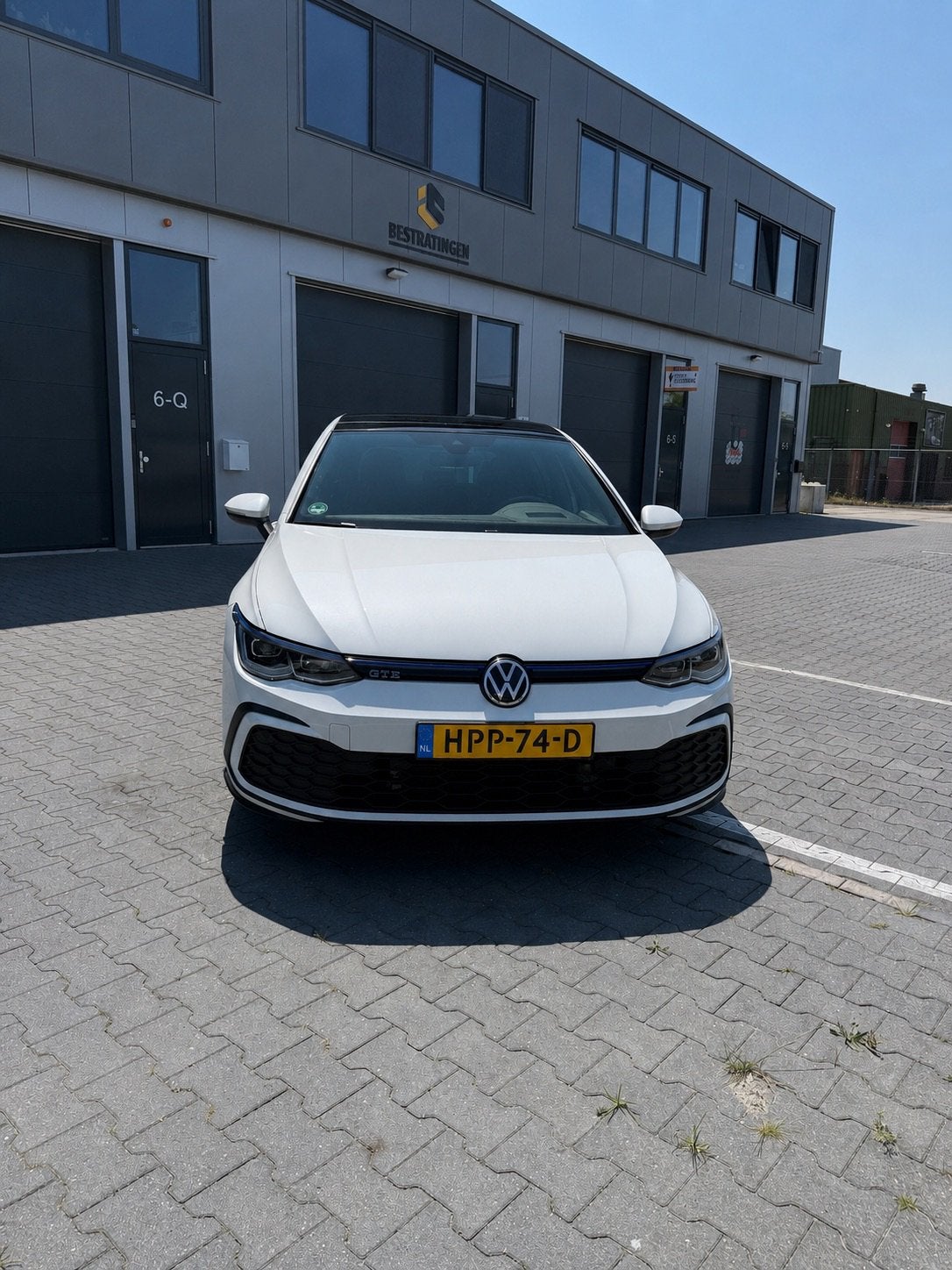 Golf 8 GTE  2020 parelmoer wit, Euro 6, 4 cilinders, Wit, 245 pk