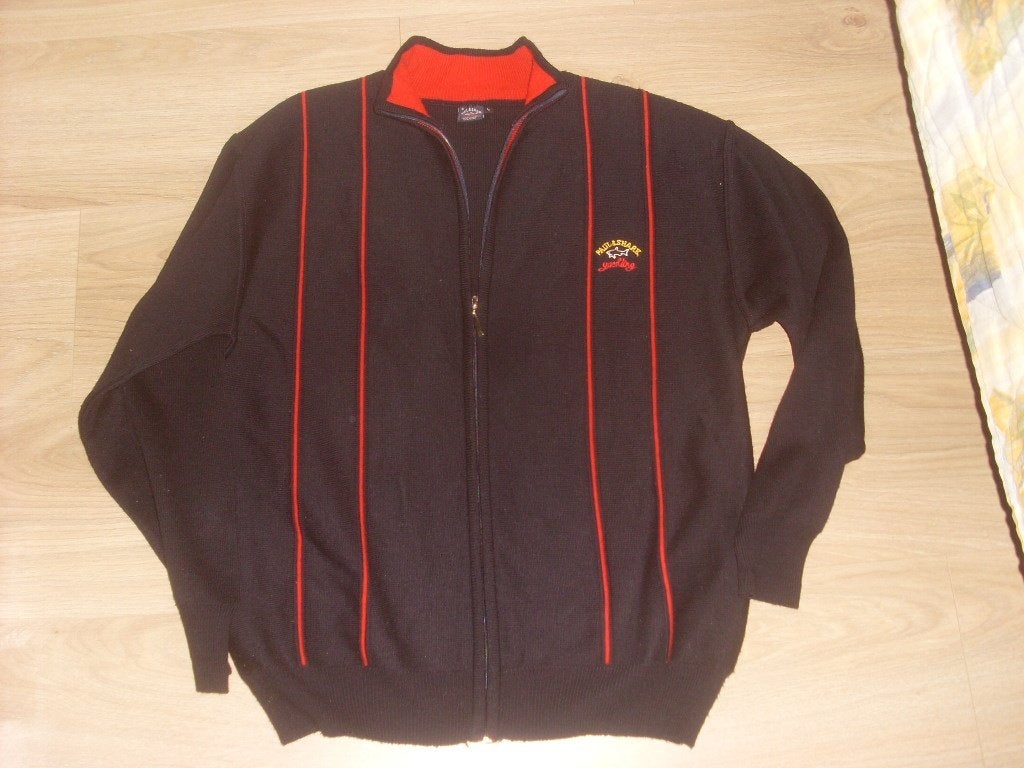 paul & shark vest L gestreept, Kleding | Heren, Truien en Vesten, Verzenden, Zo goed als nieuw, Overige kleuren